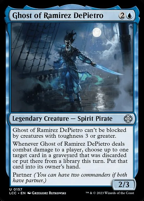 Ghost of Ramirez DePietro · The Lost Caverns of Ixalan Commander 157/370