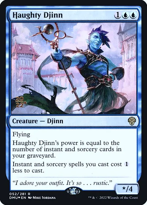 Haughty Djinn · Dominaria United Promos 52s/161