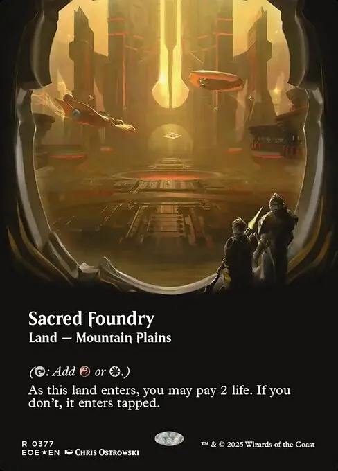 Sacred Foundry · Edge of Eternities 377/400