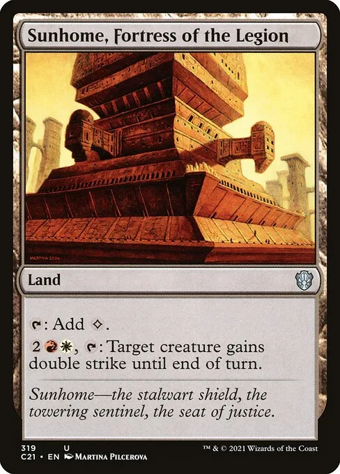 Sunhome, Fortress of the Legion · Commander 2021 319/409