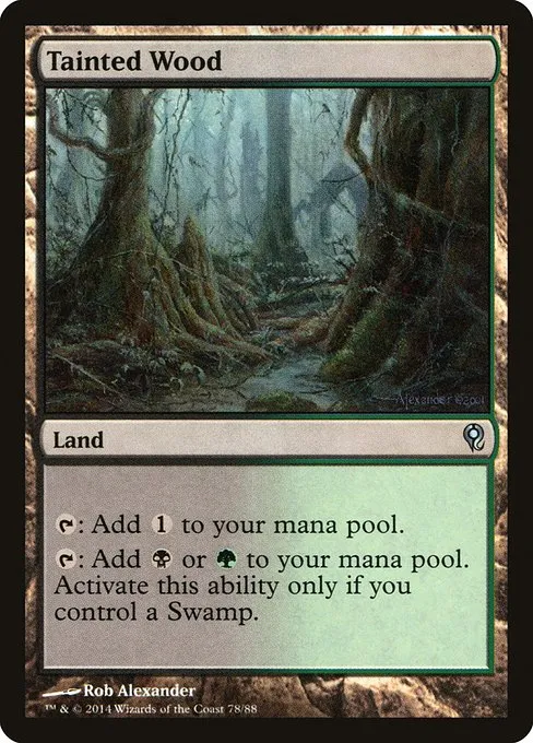 Tainted Wood · Duel Decks: Jace vs. Vraska 78/88