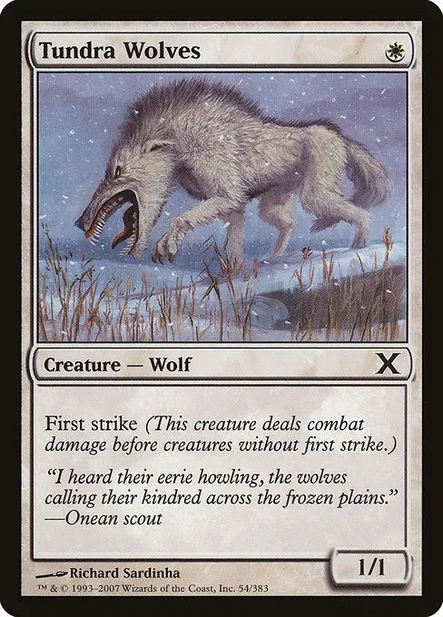 Tundra Wolves · Tenth Edition 54/510