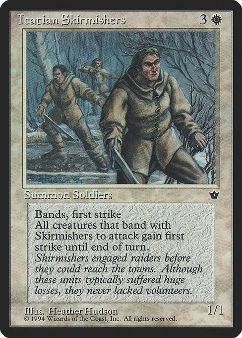 Icatian Skirmishers · Fallen Empires 14/187