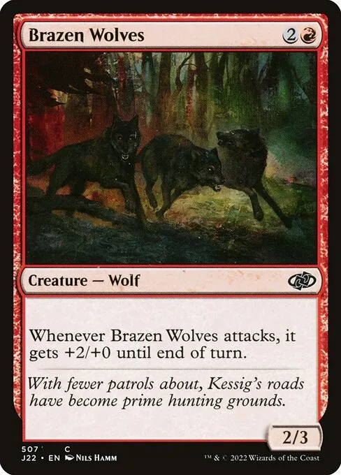 Brazen Wolves · Jumpstart 2022 507/835