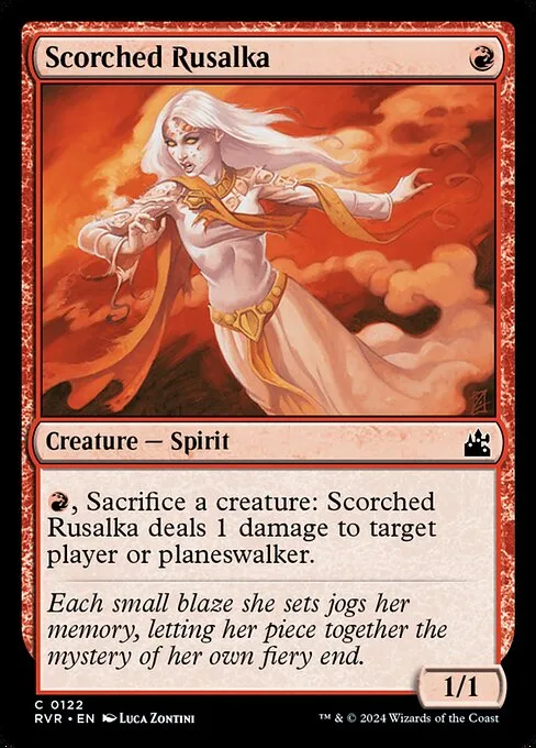 Scorched Rusalka · Ravnica Remastered 122/531