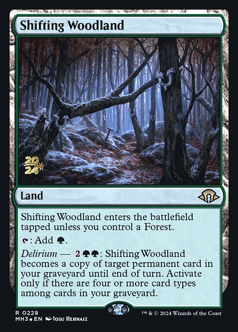 Shifting Woodland · Modern Horizons 3 Promos 228s/92