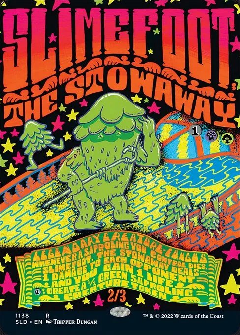 Slimefoot, the Stowaway · Secret Lair Drop 1138/2547