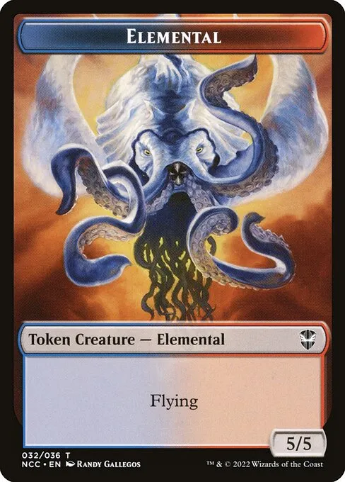 Elemental · New Capenna Commander Tokens 32/36
