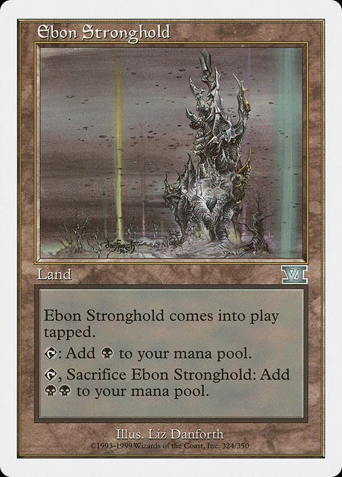 Ebon Stronghold · Classic Sixth Edition 324/351