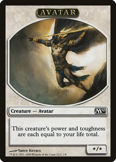 Avatar · Magic 2010 Tokens 1/8