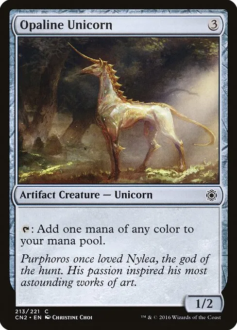 Opaline Unicorn · Conspiracy: Take the Crown 213/222