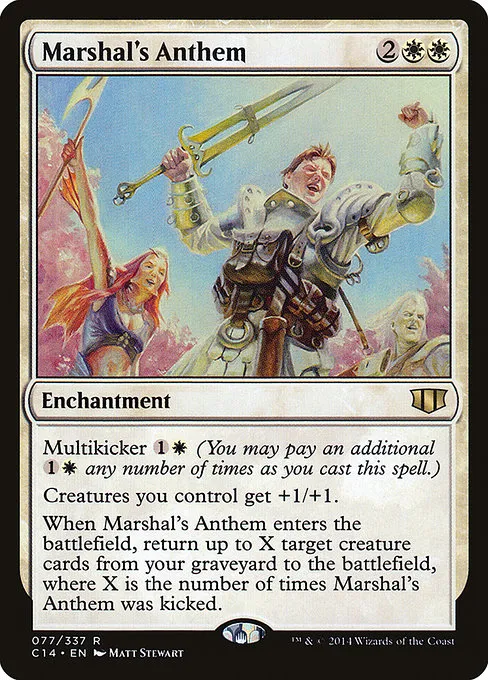 Marshal's Anthem · Commander 2014 77/337