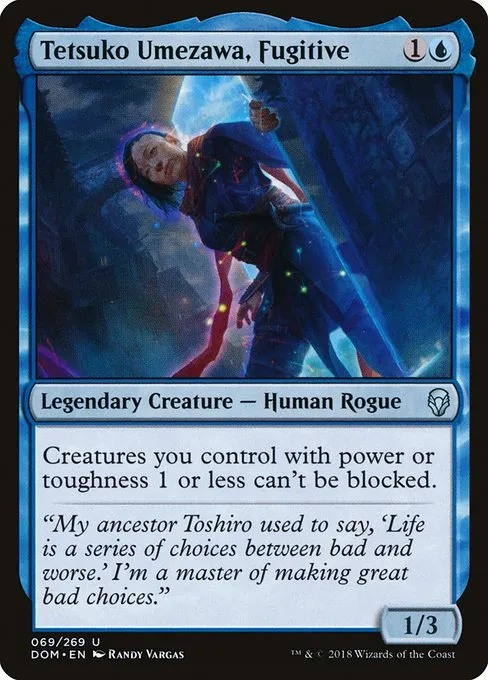 Tetsuko Umezawa, Fugitive · Dominaria 69/280