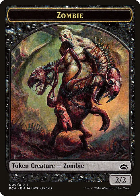 Zombie · Planechase Anthology Tokens 9/19