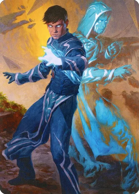 Jace, Mirror Mage // Jace, Mirror Mage · Zendikar Rising Art Series 1/81