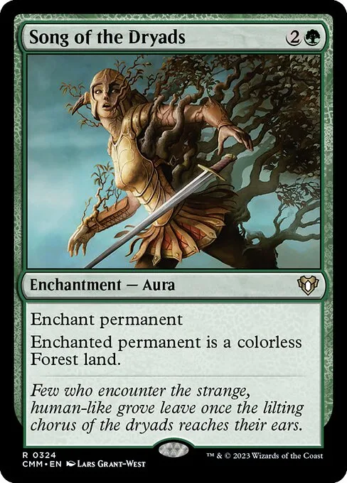 Song of the Dryads · Commander Masters 324/1067