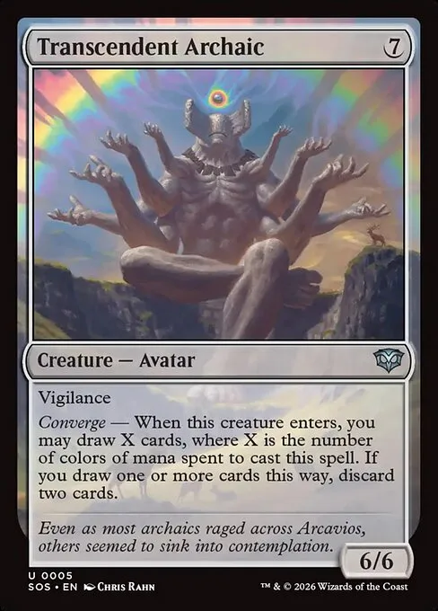 Transcendent Archaic · Secrets of Strixhaven 5/368