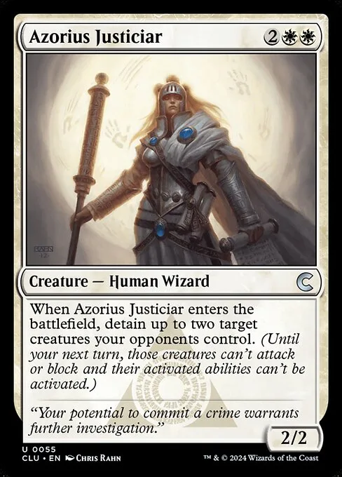 Azorius Justiciar · Ravnica: Clue Edition 55/284