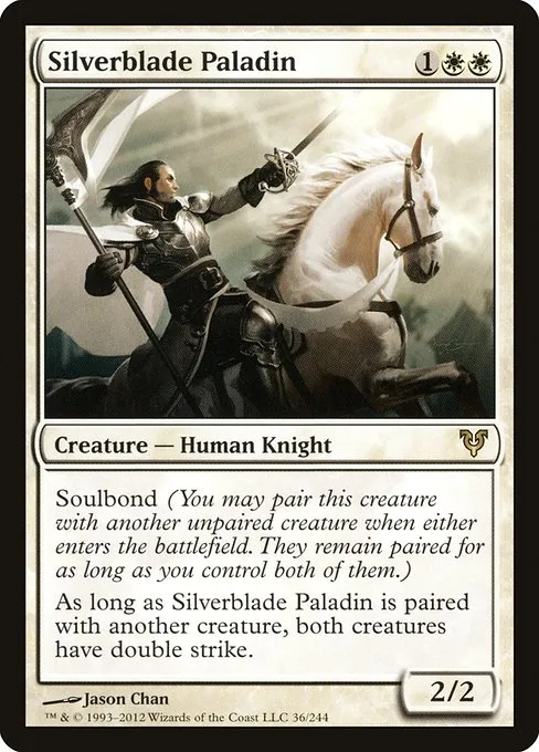 Silverblade Paladin · Avacyn Restored 36/244