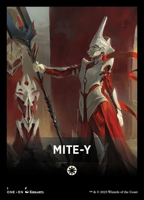 Mite-y · Phyrexia: All Will Be One Jumpstart Front Cards 1/5