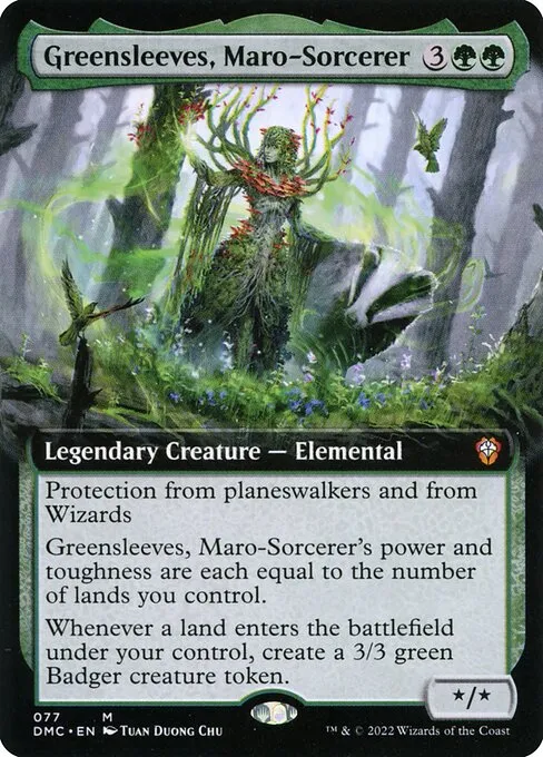 Greensleeves, Maro-Sorcerer · Dominaria United Commander 77/240