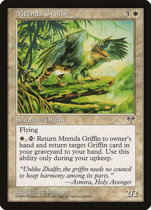 Mtenda Griffin · Mirage 28/353