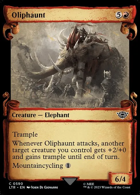 Oliphaunt · The Lord of the Rings: Tales of Middle-earth 590/856