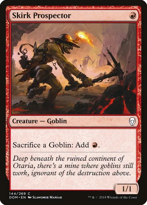 Skirk Prospector · Dominaria 144/280