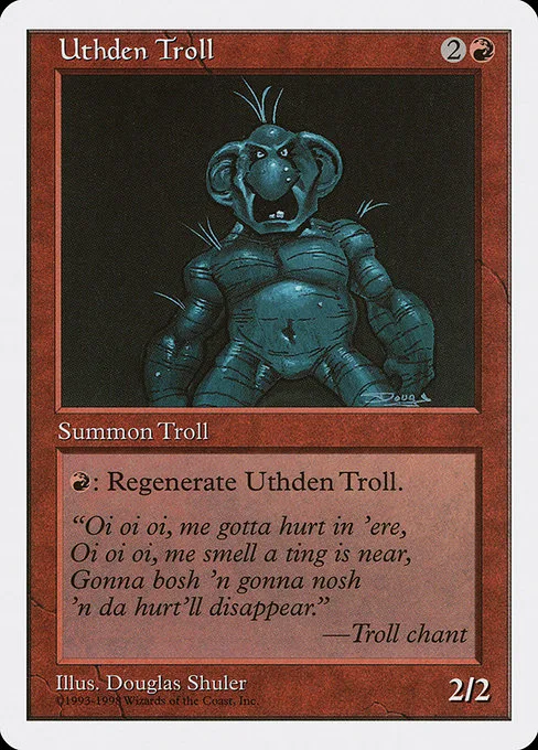 Uthden Troll · Anthologies 50/85