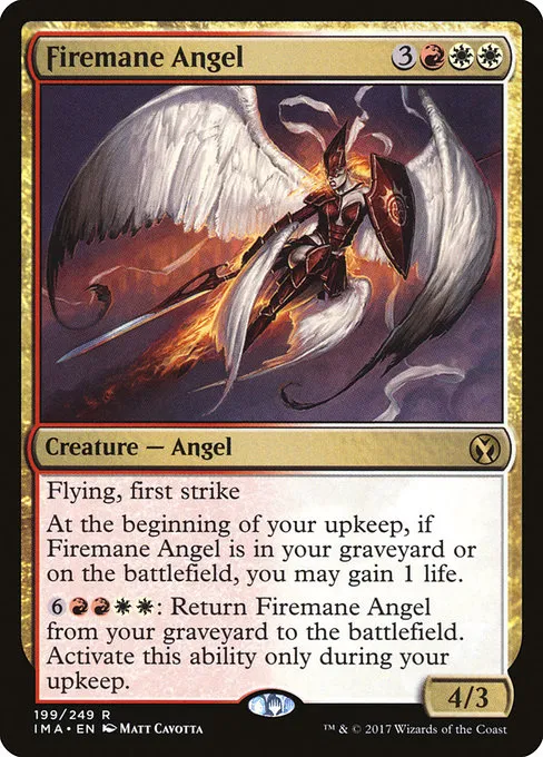 Firemane Angel · Iconic Masters 199/249