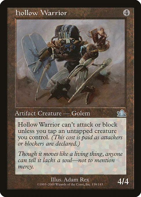 Hollow Warrior · Prophecy 138/144