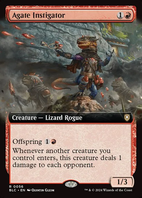 Agate Instigator · Bloomburrow Commander 56/356