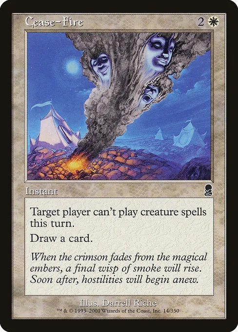 Cease-Fire · Odyssey 14/353