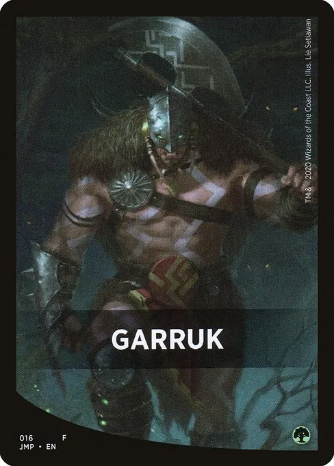 Garruk · Jumpstart Front Cards 16/46