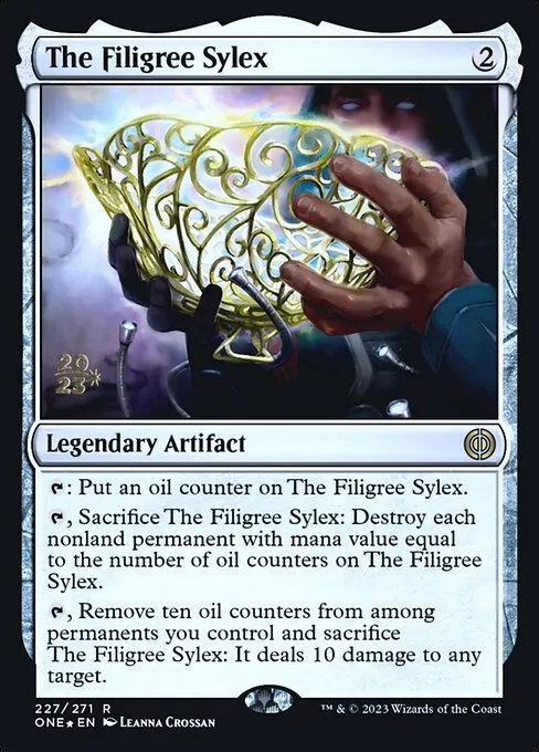 The Filigree Sylex · Phyrexia: All Will Be One Promos 227s/160