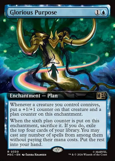 Glorious Purpose · Marvel Super Heroes Commander 330/9