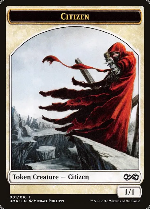 Citizen · Ultimate Masters Tokens 1/16