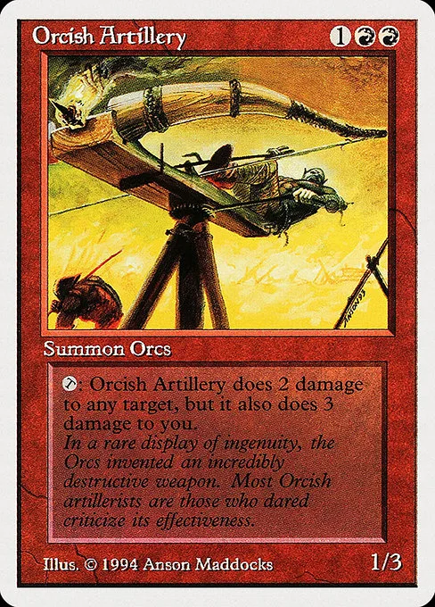 Orcish Artillery · Summer Magic / Edgar 168/306