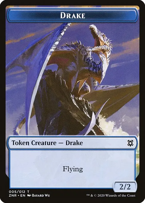 Drake · Zendikar Rising Tokens 5/12