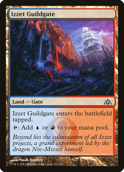 Izzet Guildgate · Dragon's Maze 151/156