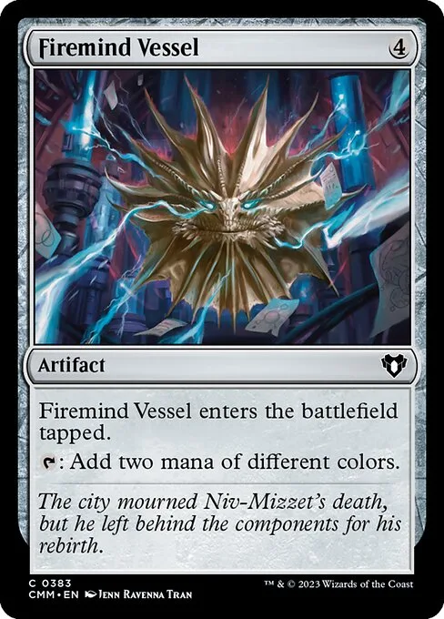 Firemind Vessel · Commander Masters 383/1067