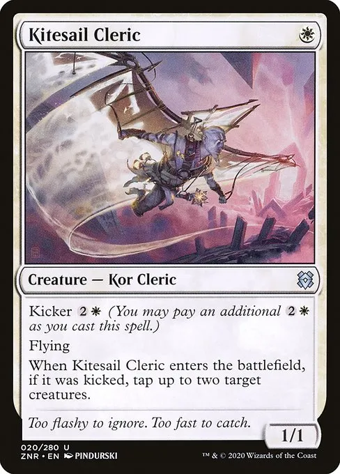 Kitesail Cleric · Zendikar Rising 20/407