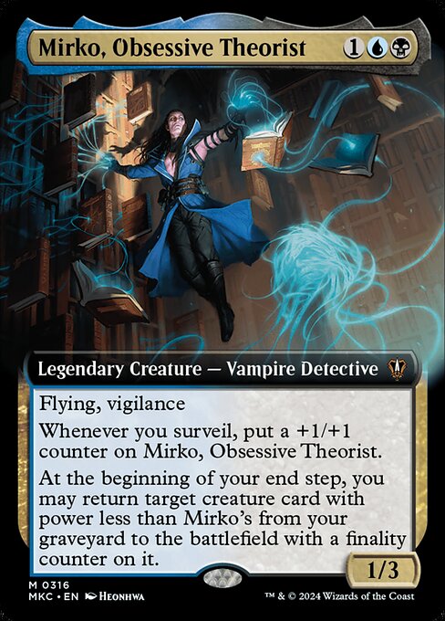 Mirko, Obsessive Theorist · Murders at Karlov Manor Commander 316/358