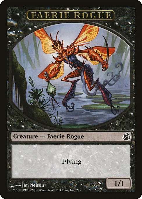 Faerie Rogue · Morningtide Tokens 2/3