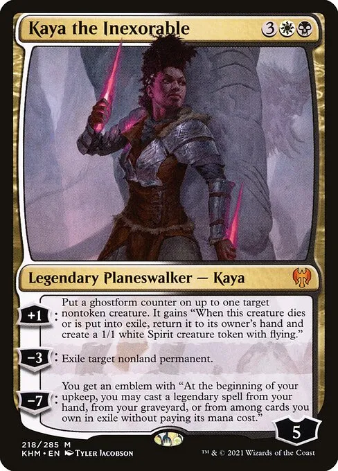 Kaya the Inexorable · Kaldheim 218/425