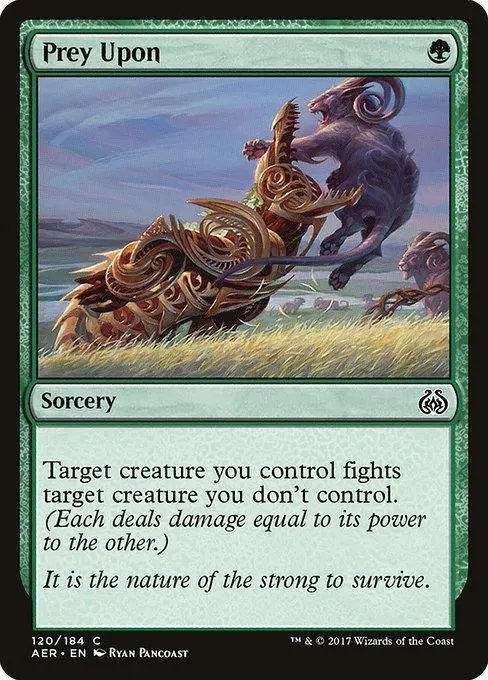 Prey Upon · Aether Revolt 120/197