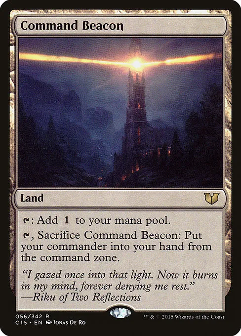 Command Beacon · Commander 2015 56/342
