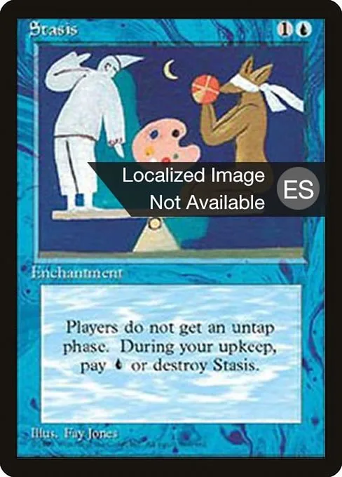 Stasis · Fourth Edition Foreign Black Border 104/378