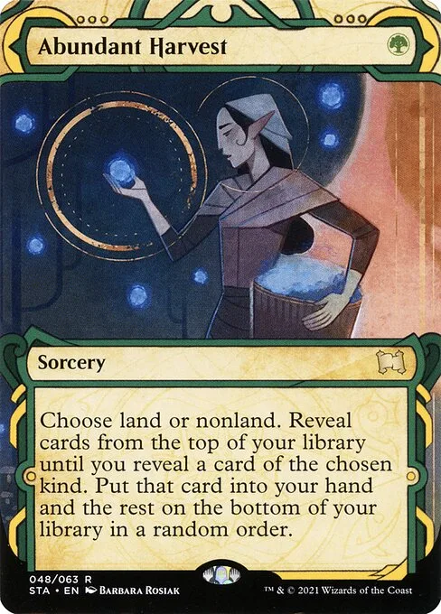 Abundant Harvest · Strixhaven Mystical Archive 48/126