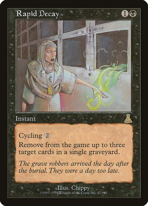 Rapid Decay · Urza's Destiny 67/143